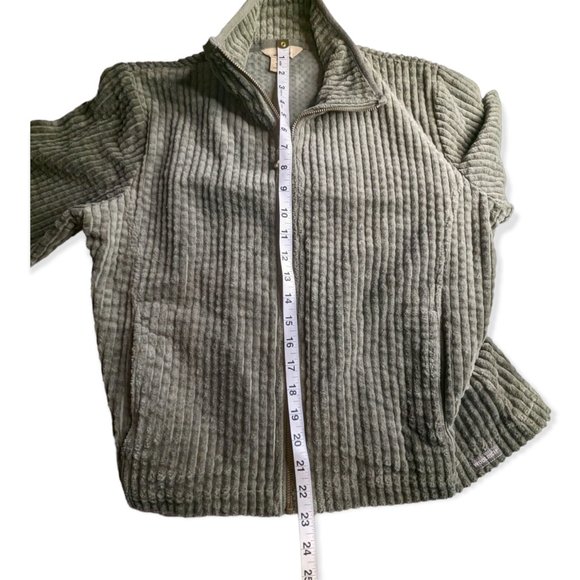Woolrich Light Olive Zip Front Jacket Size Small - Picture 11 of 16